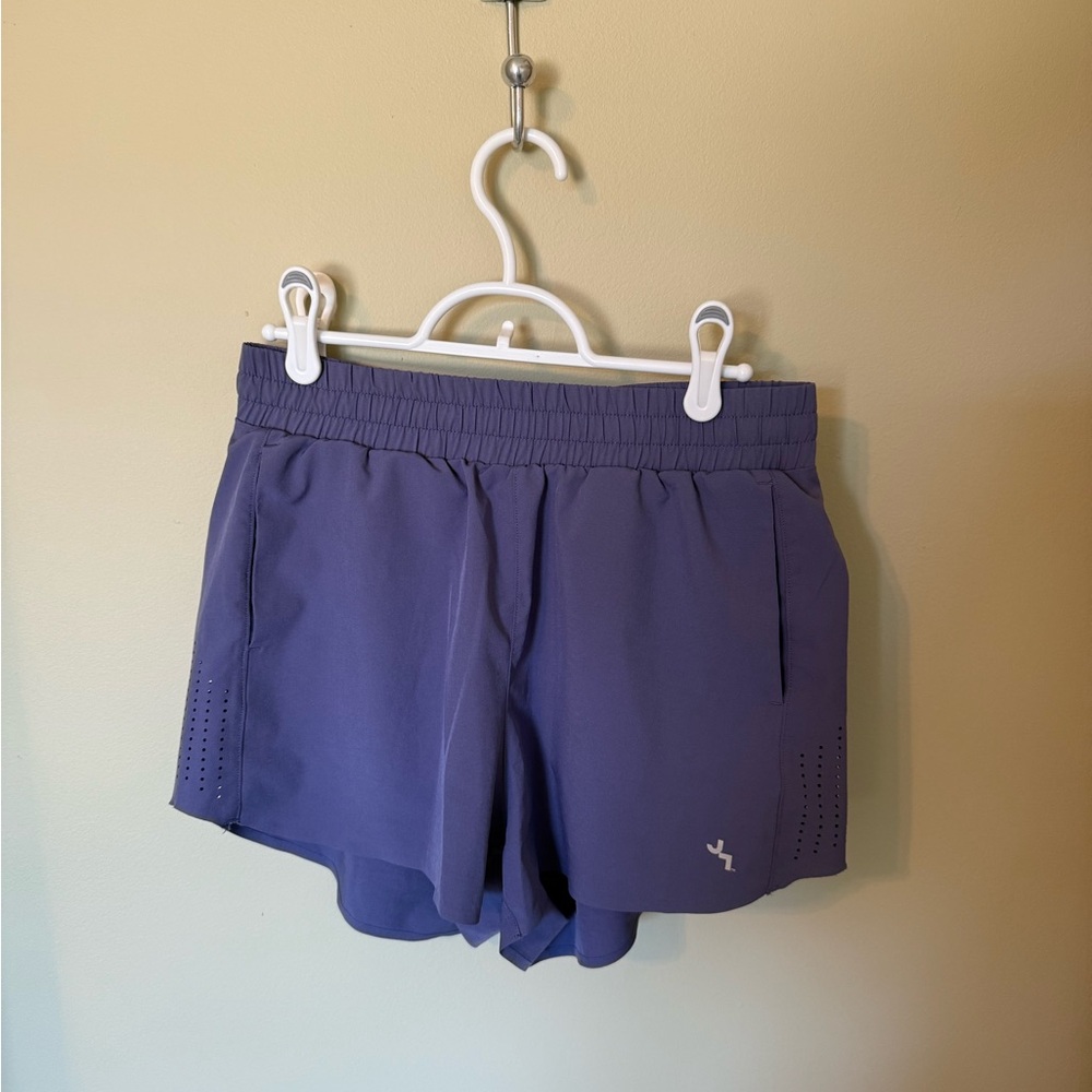 JoyLab Purple Athletic Shorts Lightweight Elastic Waist